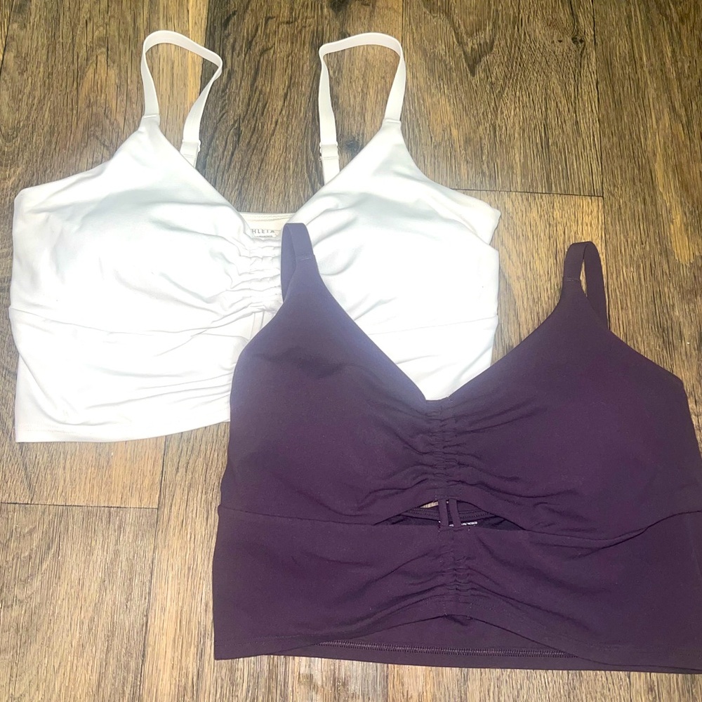 Two athleta tank tops